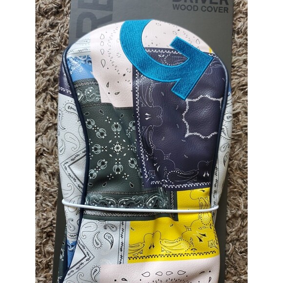G/FORE Quarter G Bandana Velour-Lined Driver Headcover NWT - Picture 6 of 9